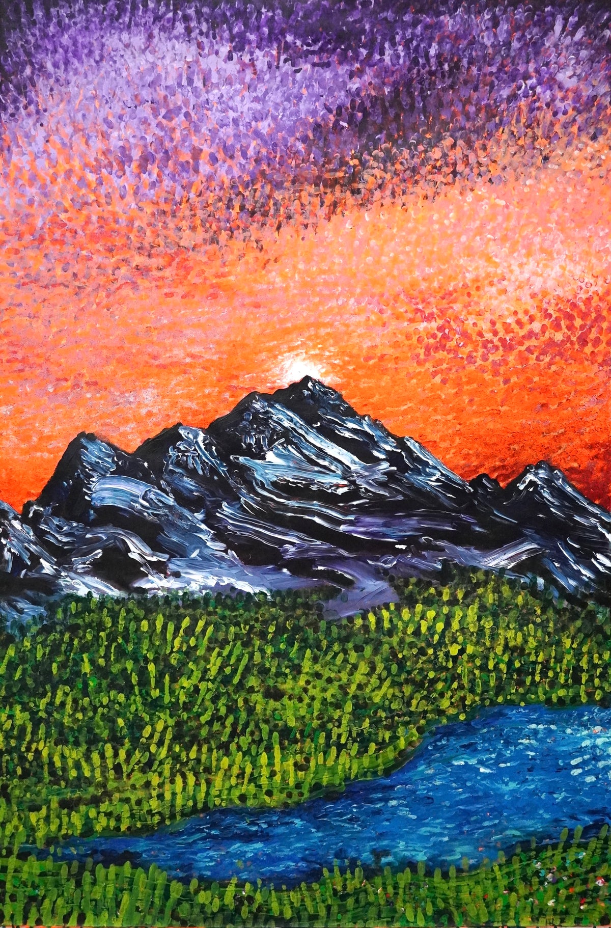 Summit Echo (Mountain Study IV) (2025)