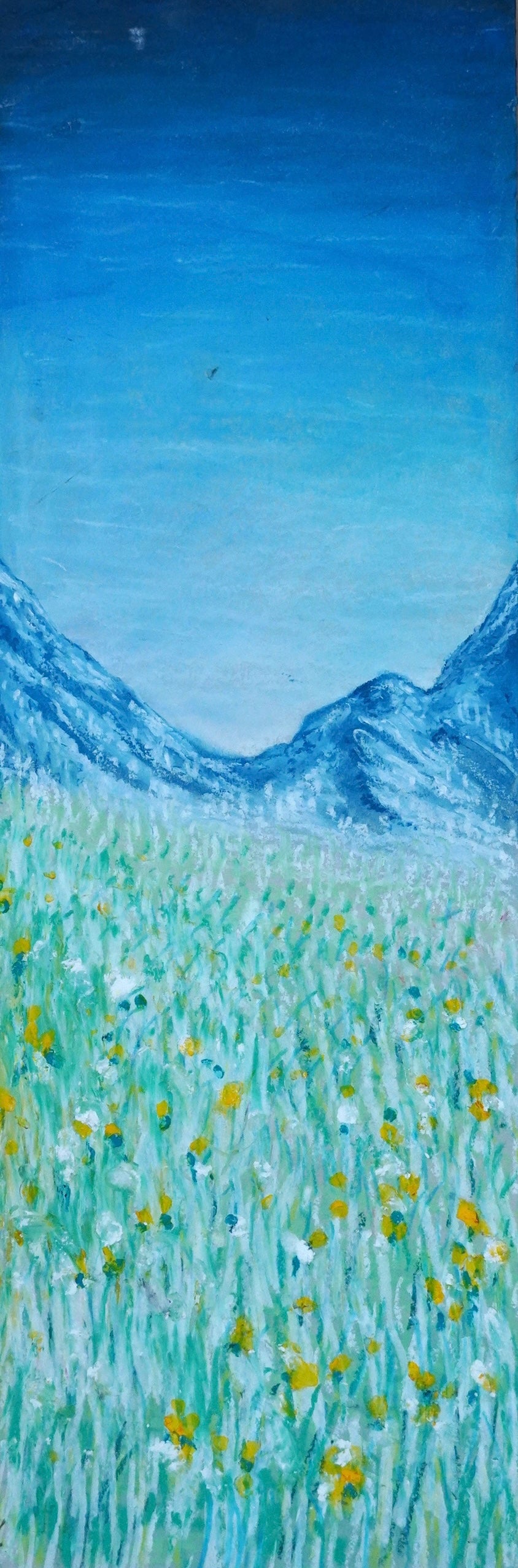 Aurora Field (Pastel Landscape Study X) (2025)