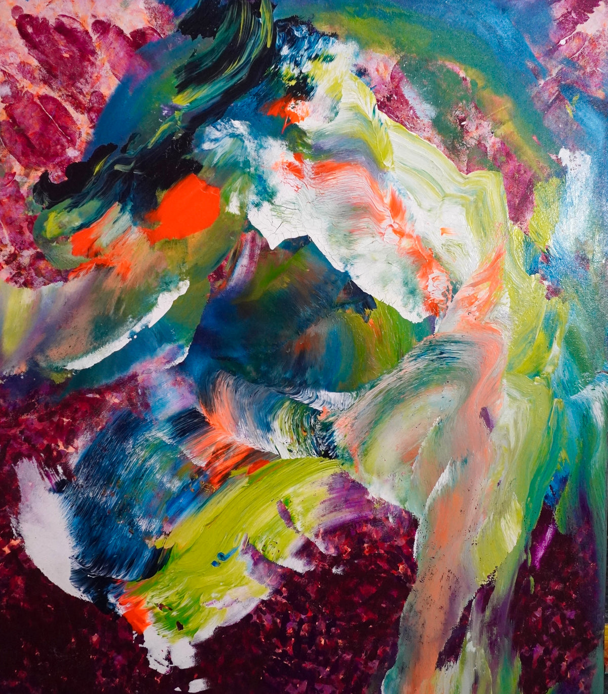 Color Collision (Abstract Study XLlV) (2026)