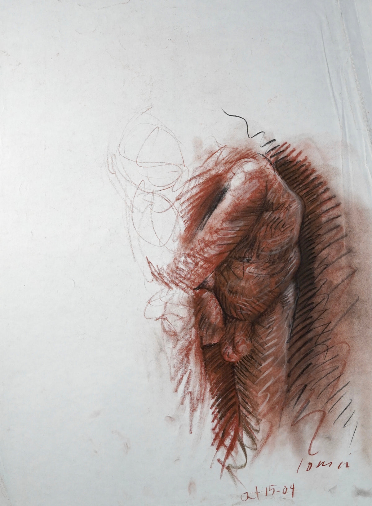 Man on Knee, 2004