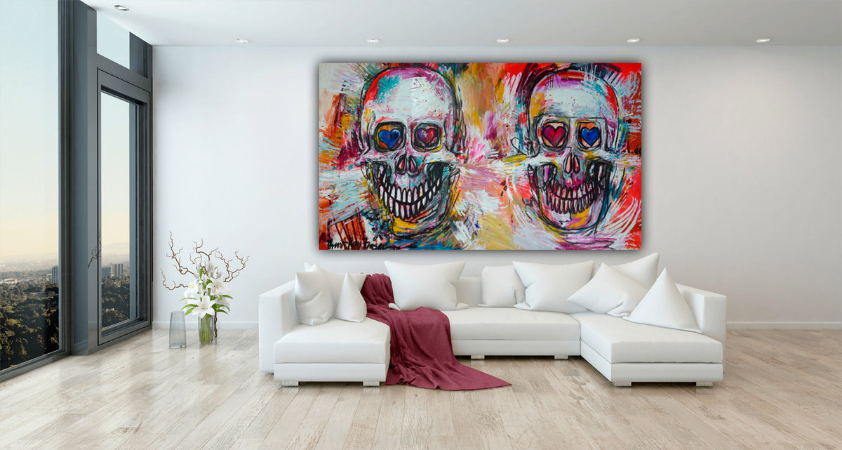 Skull Study lX (2012) (Lovers)