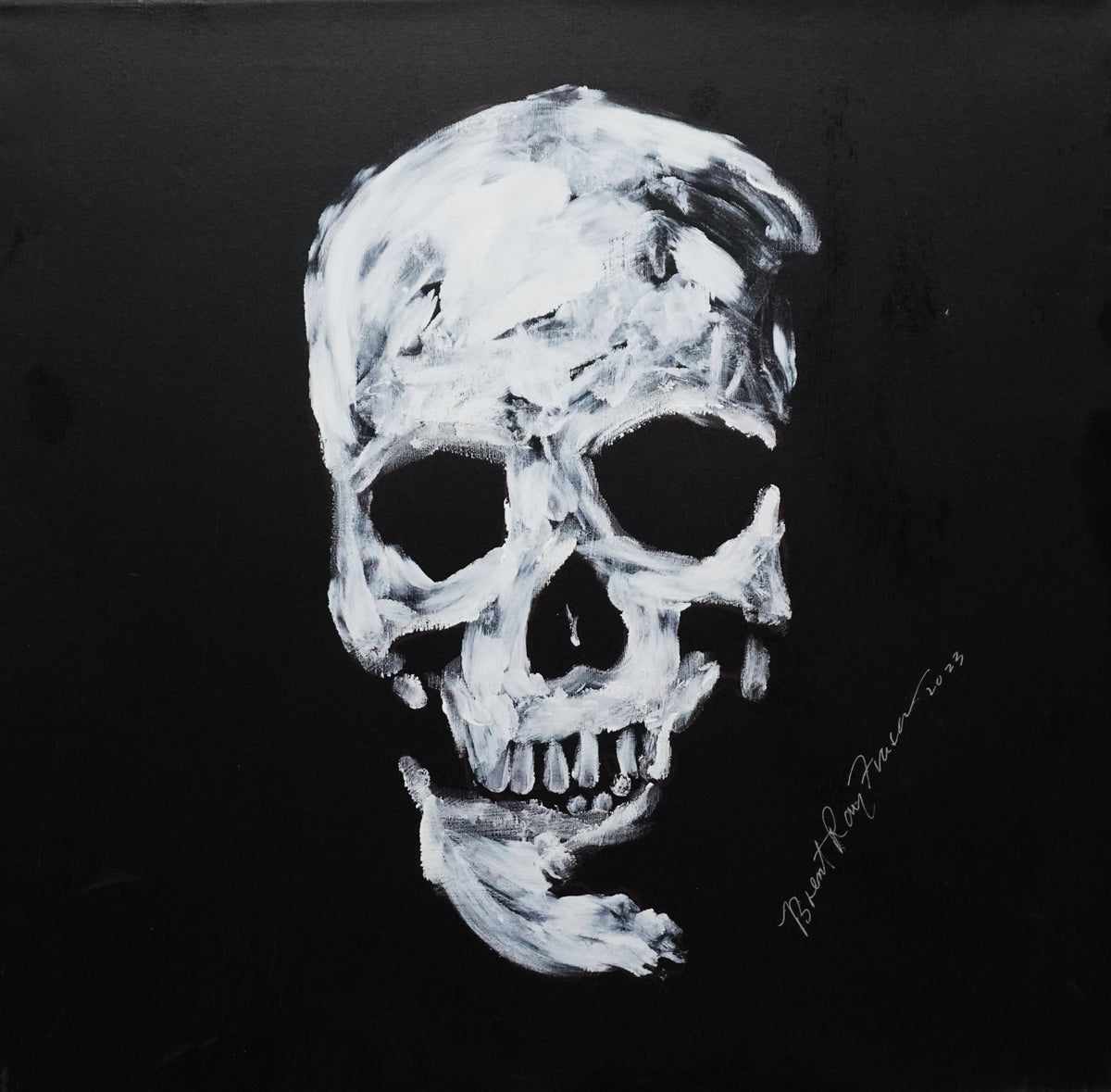 Skull Study Xll (Penile Impression Series) (2023)