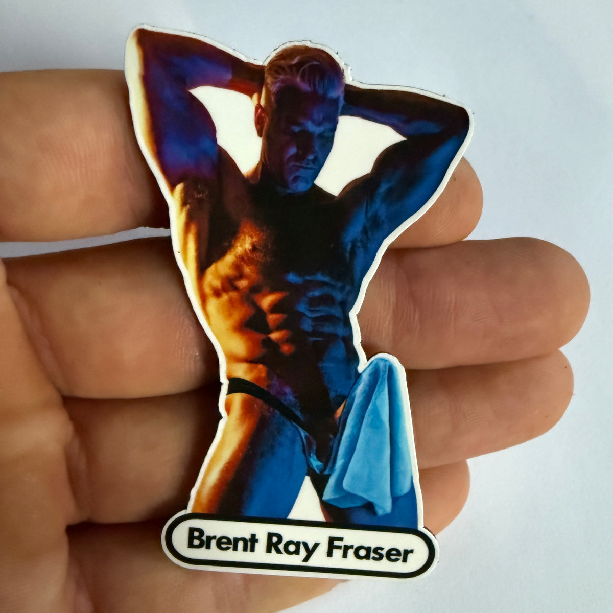 Towel Tent Brent Magnet