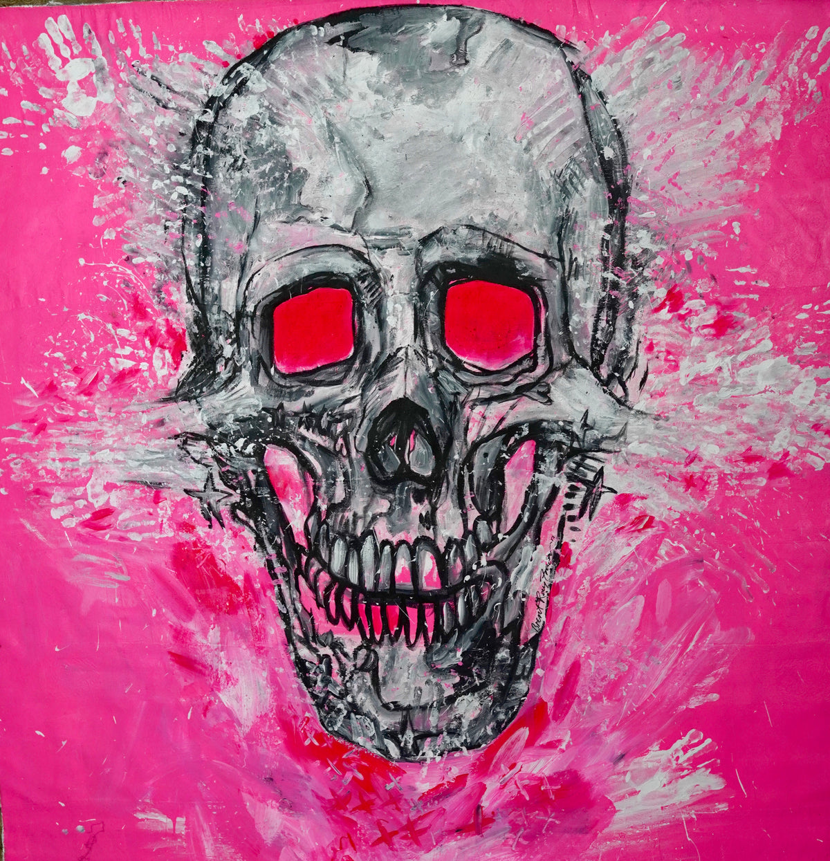 Skull Study V (2012) (Pink)