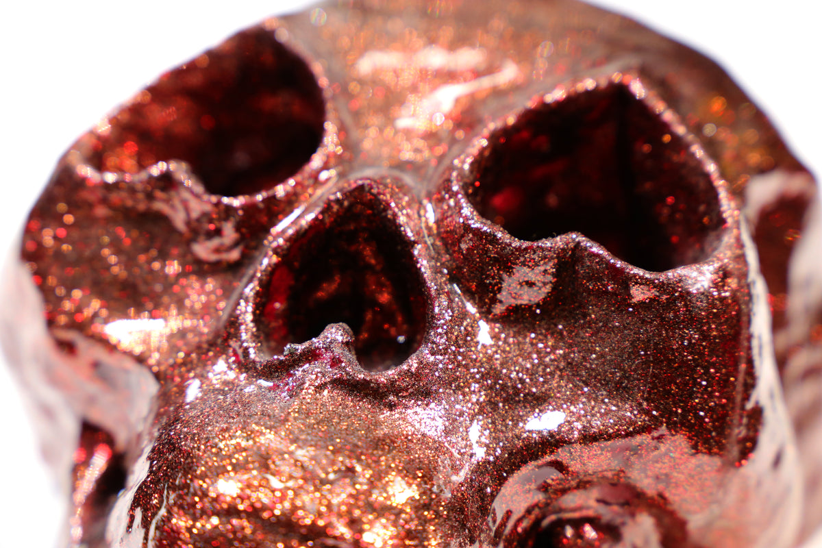 Love Skull Cast Vlll (2018) (Copper Sparkle Resin)
