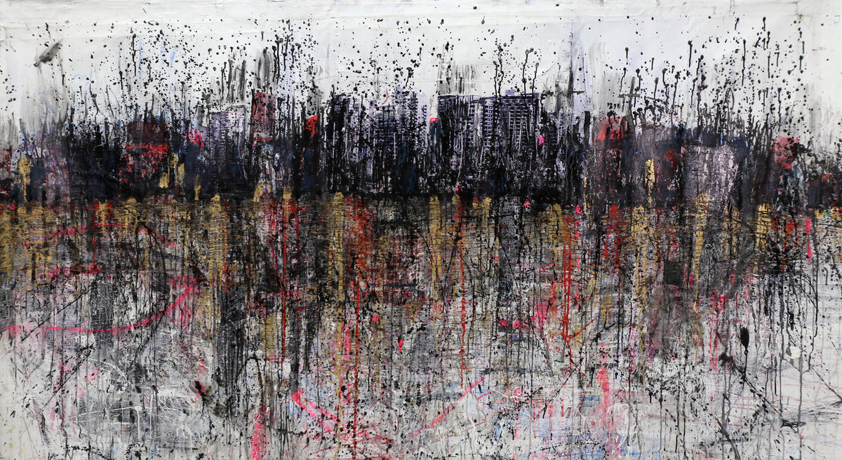 Rainy Vancouver Cityscape (2017)